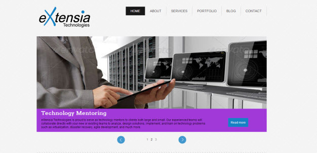 eXtensia's new website
